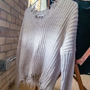 Distressed Sweater